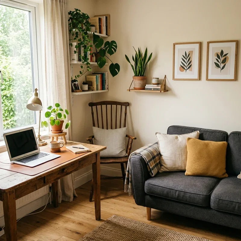 Home Office with Couch Ideas