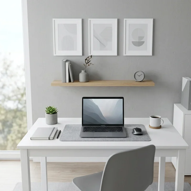 Gray Office Ideas