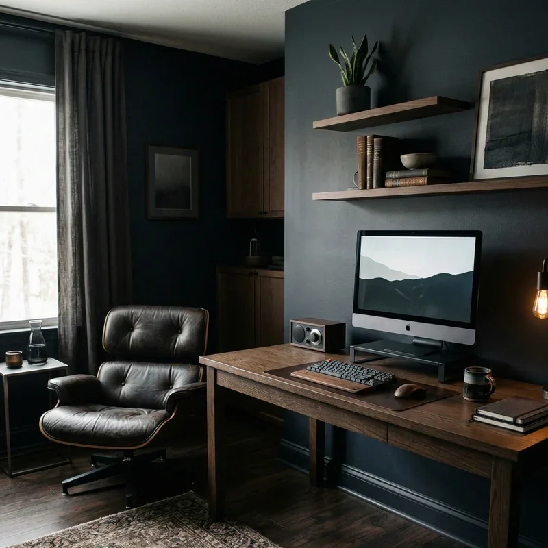 Men's Home Office Ideas