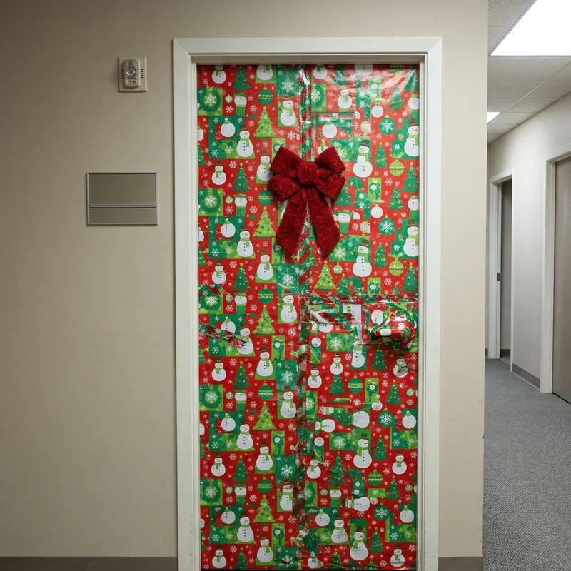Funny Office Door Christmas Decorating Ideas