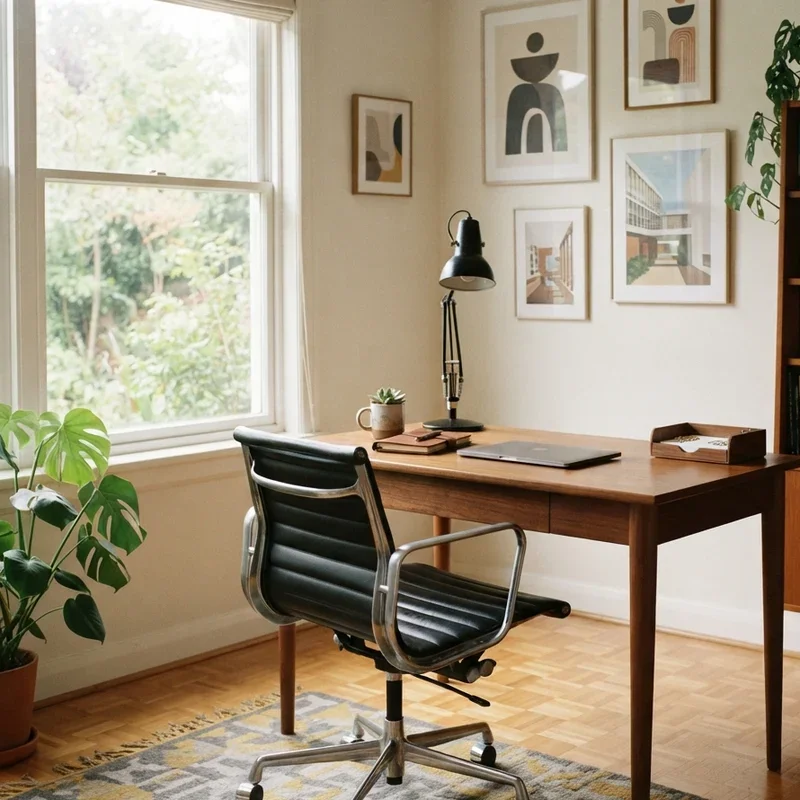 Mid Century Modern Home Office Ideas
