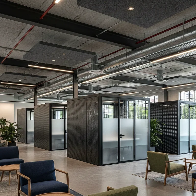 Metal Building Office Ideas