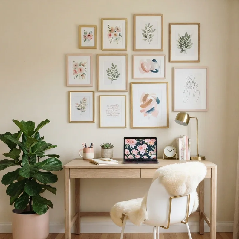 Girly Office Ideas