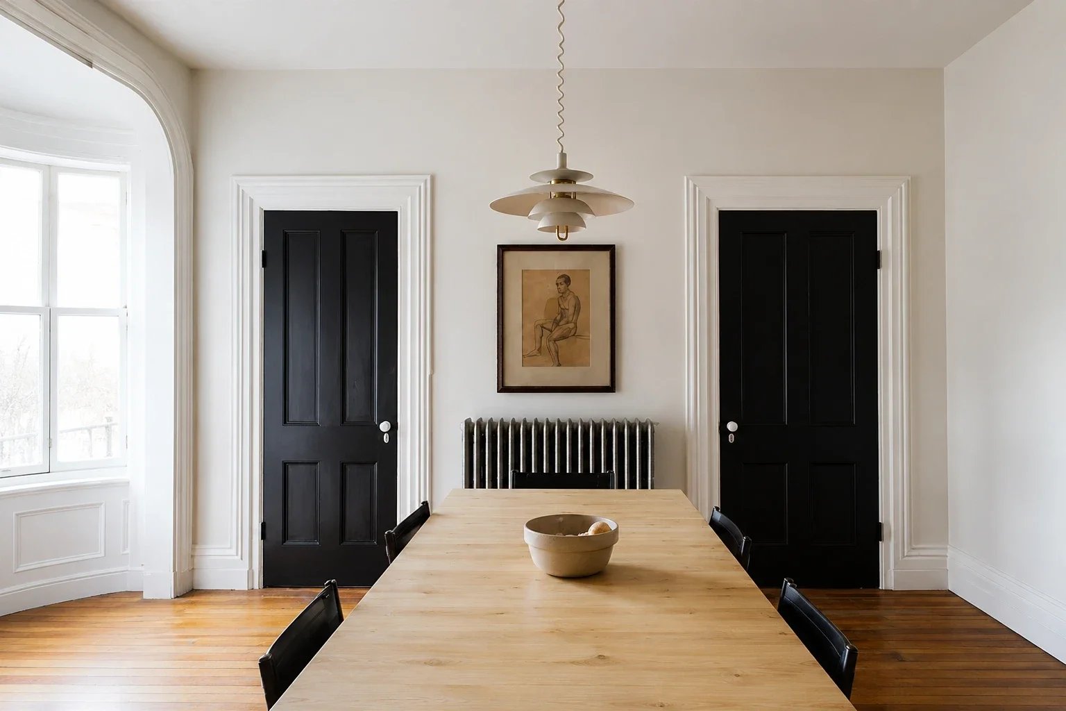 Black Interior Doors Design Ideas for Modern Interiors