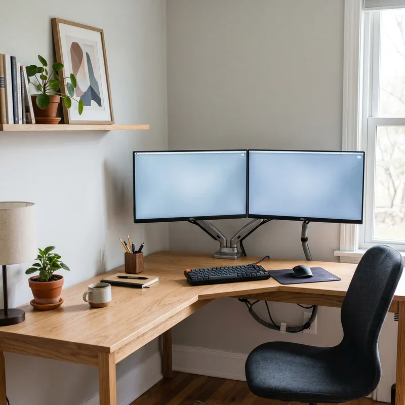 Home Office Corner Desk Ideas