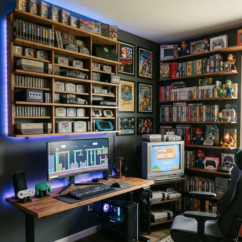 Gaming Room/Office Ideas