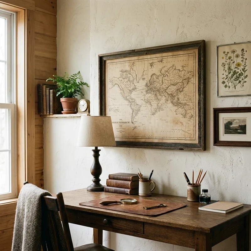 Rustic Home Office Ideas
