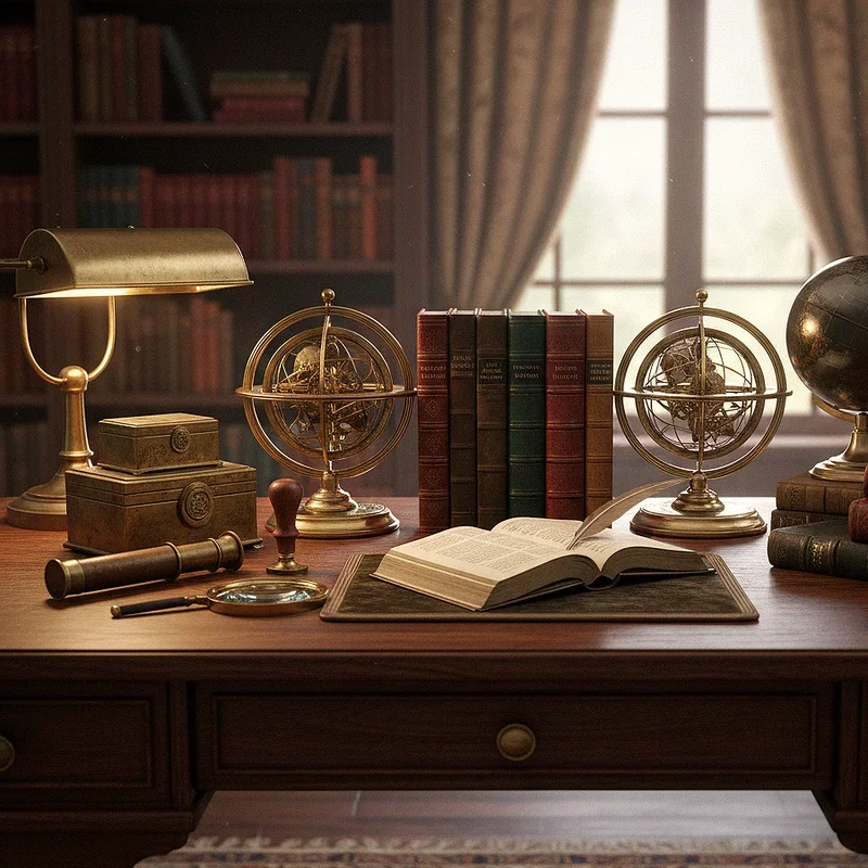 Dark Academia Office Ideas