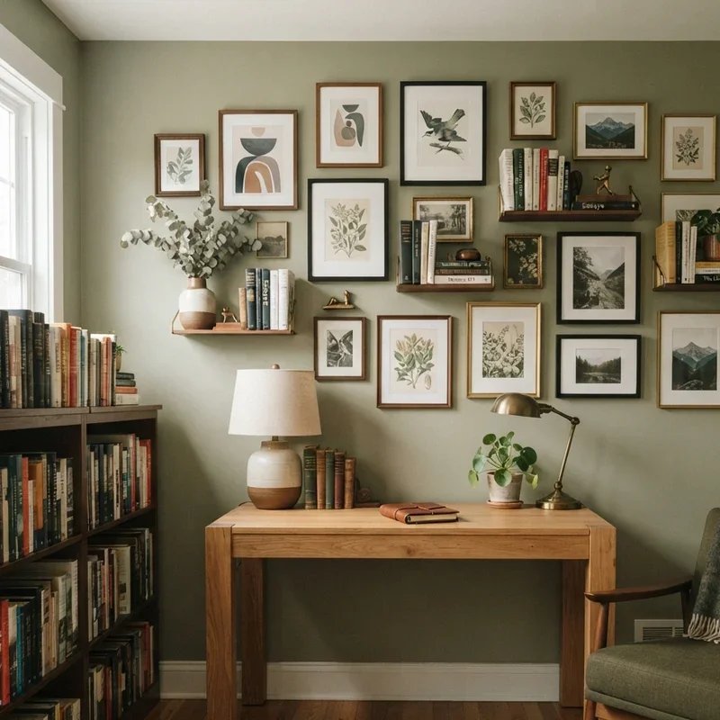 Home Office Library Design Ideas