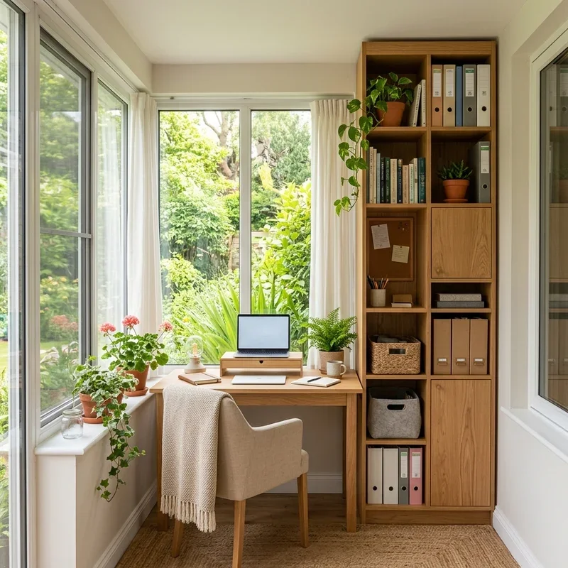 Small Sunroom Office Ideas