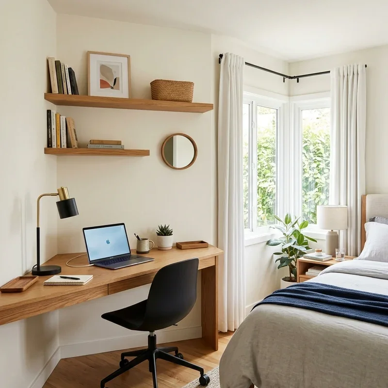 Bedroom and Office Combo Ideas