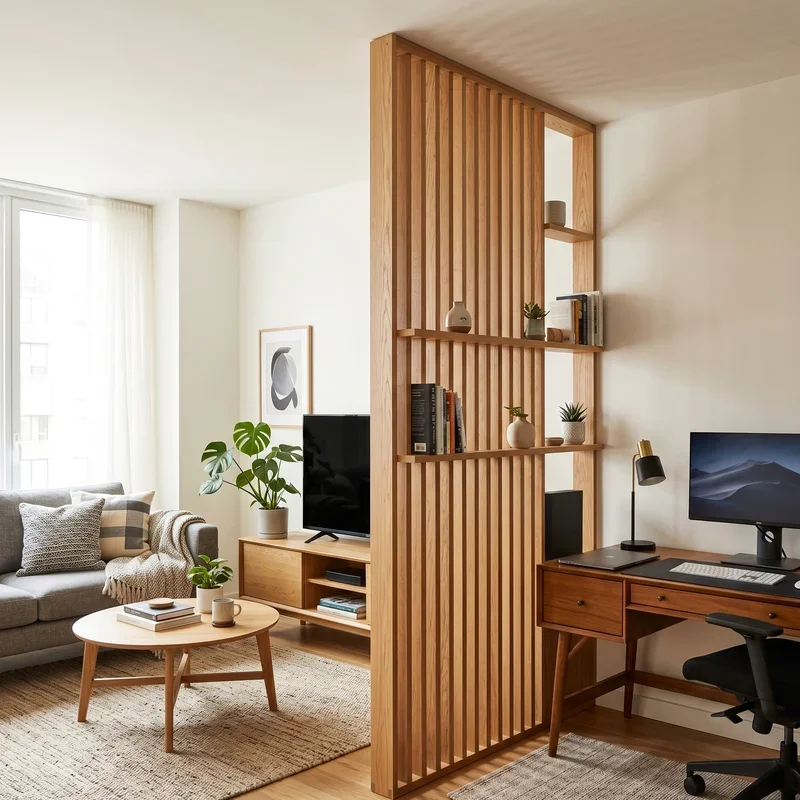 Living Room and Office Combo Ideas