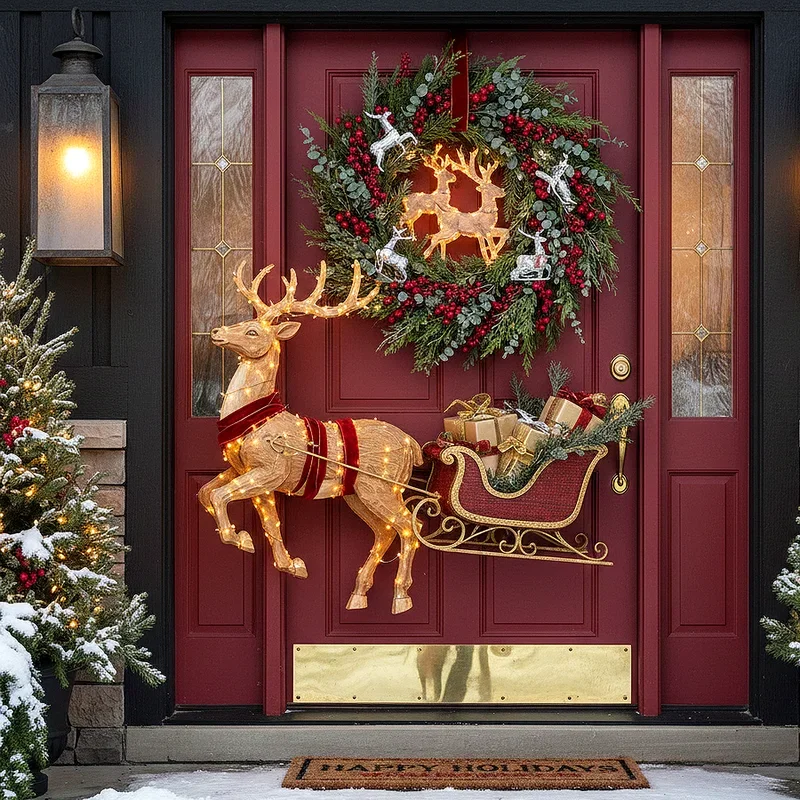 Office Holiday Door Decorating Ideas