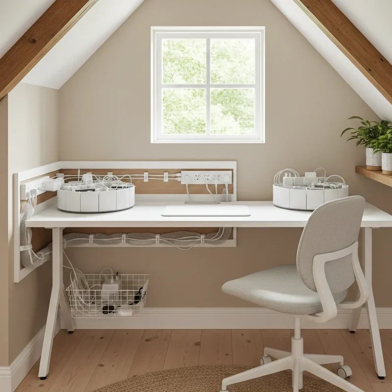 Small Attic Office Ideas