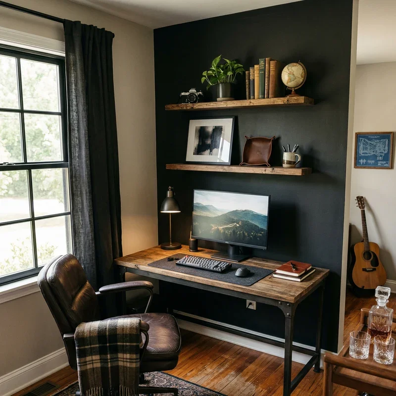 Small Home Office Man Cave Ideas
