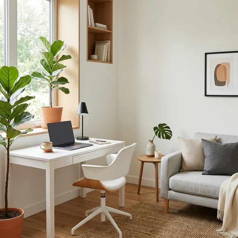 Home Office with Couch Ideas