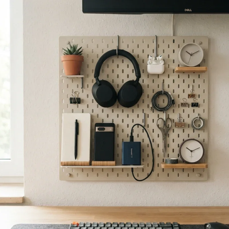 Pegboard Office Ideas