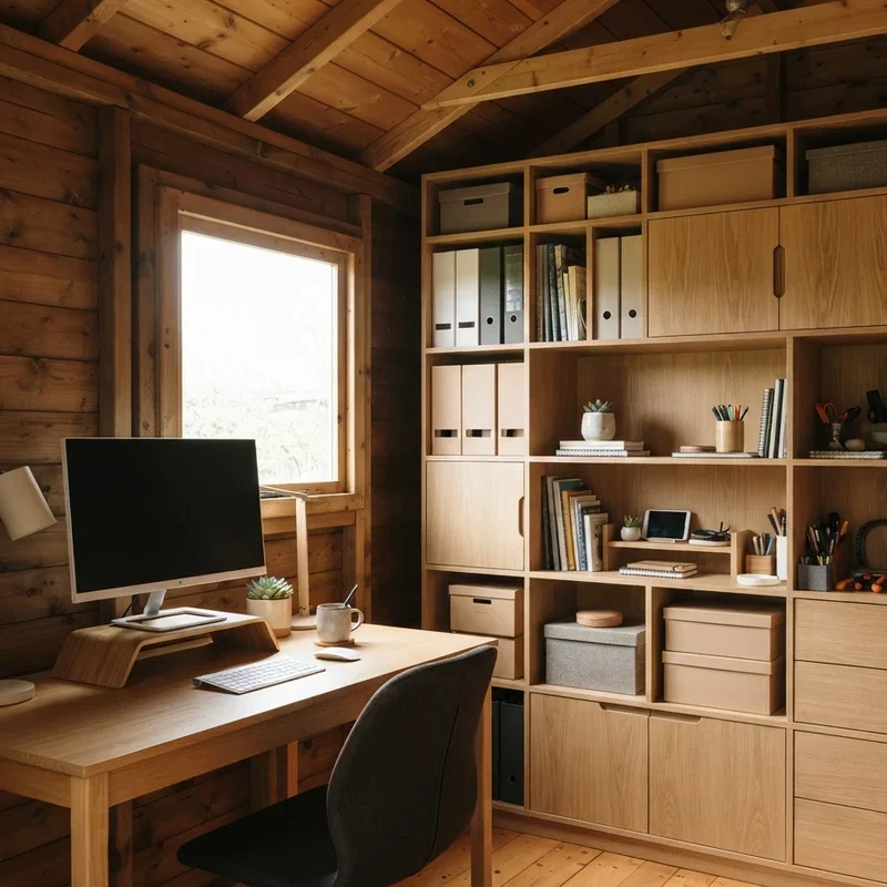 Shed Office Interior Ideas