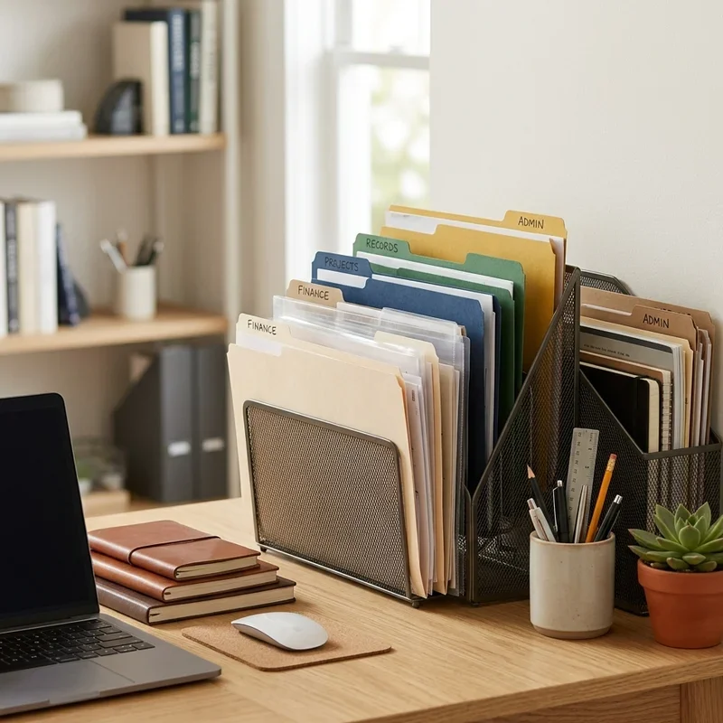 Office File Organization Ideas