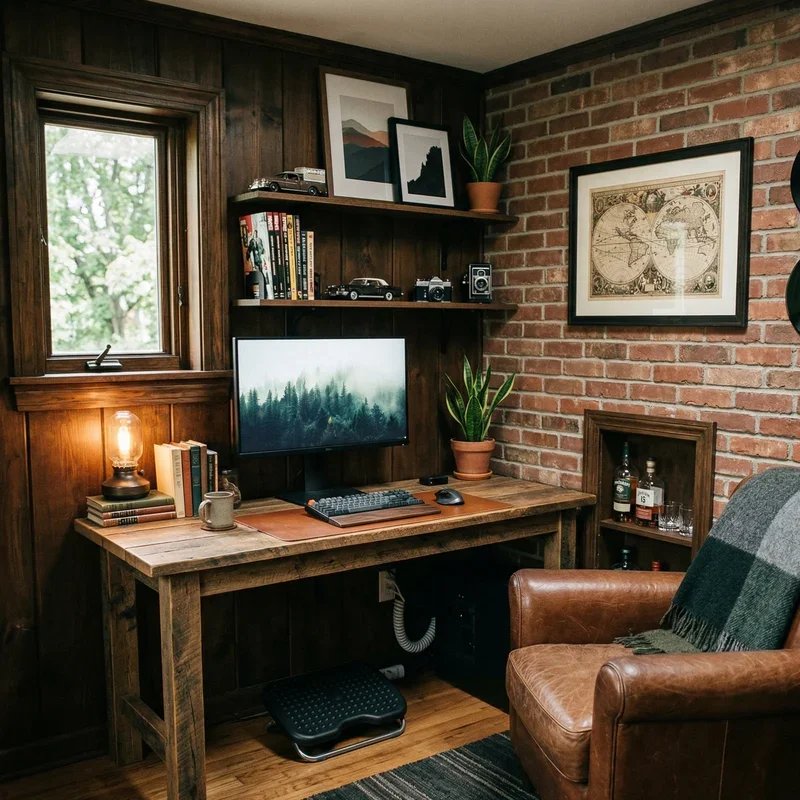 Small Home Office Man Cave Ideas