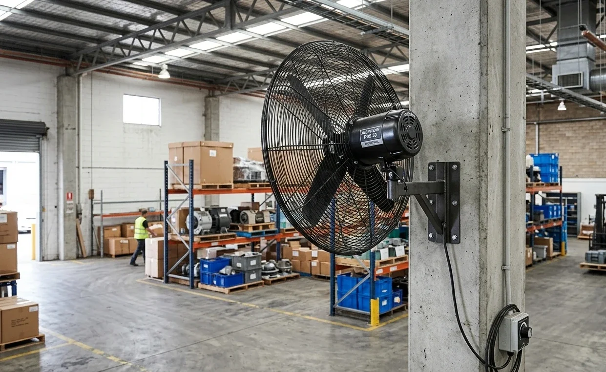 How to Choose Industrial Wall Fans for Large Warehouses