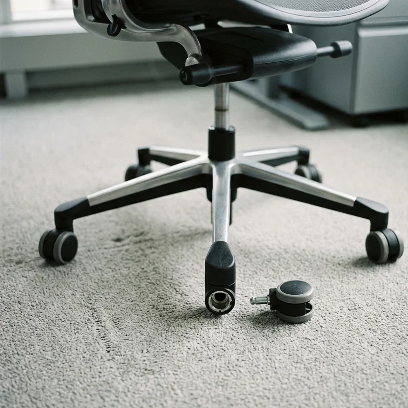 How to Remove Casters From Office Chair