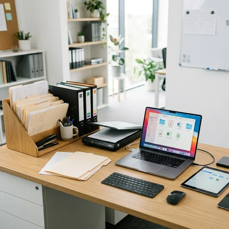 Office Organizing Ideas