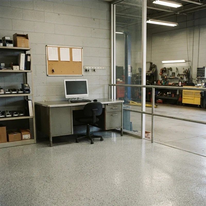 Mechanic Shop Office Ideas
