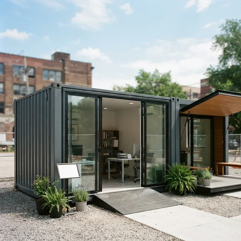 Container Office Ideas