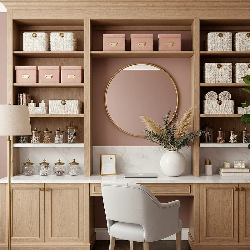 Feminine Home Office Ideas