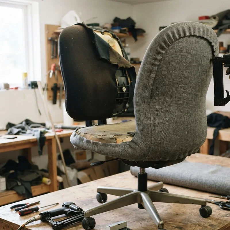 How to Reupholster an Office Chair
