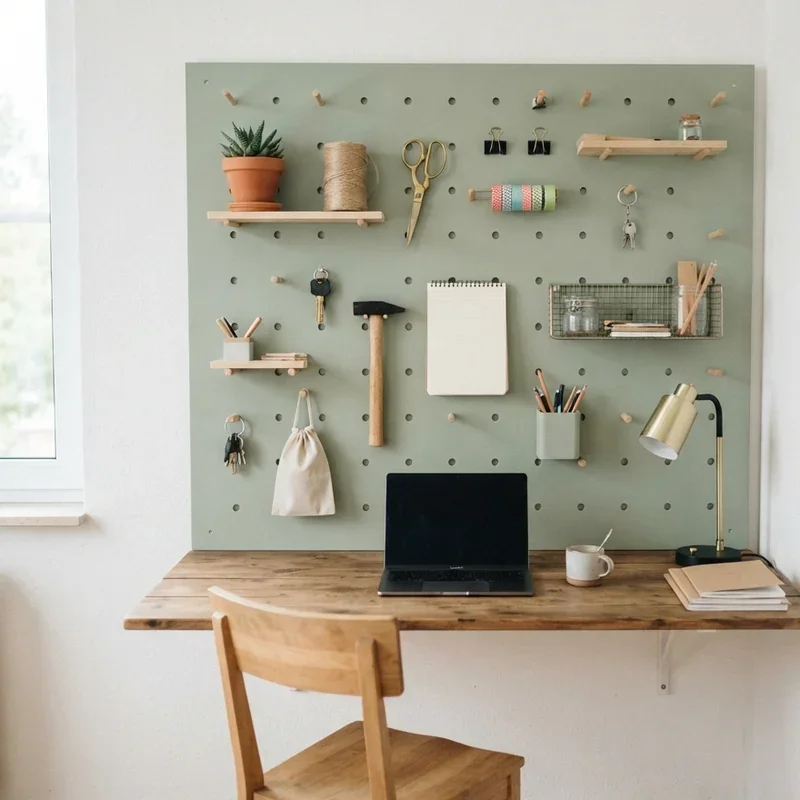 Pegboard Office Ideas
