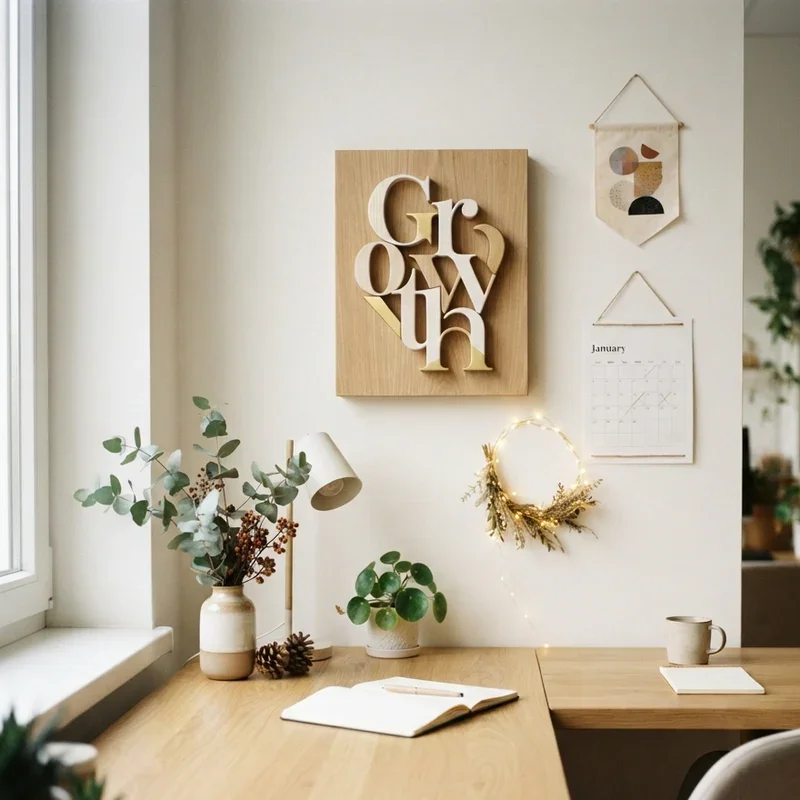 January Decorating Ideas for Office