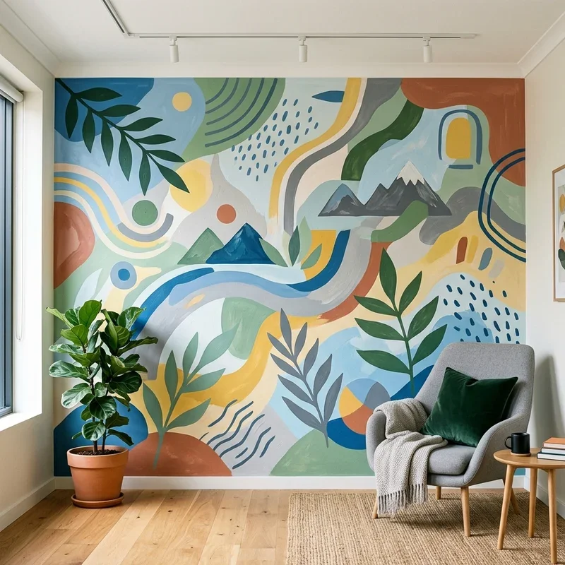 Office Wall Painting Ideas