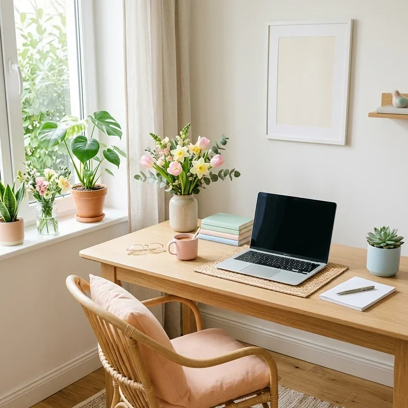 Spring Office Ideas