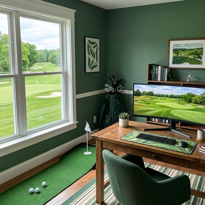Golf Office Ideas