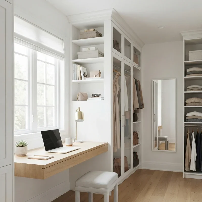 Walk In Closet Office Ideas