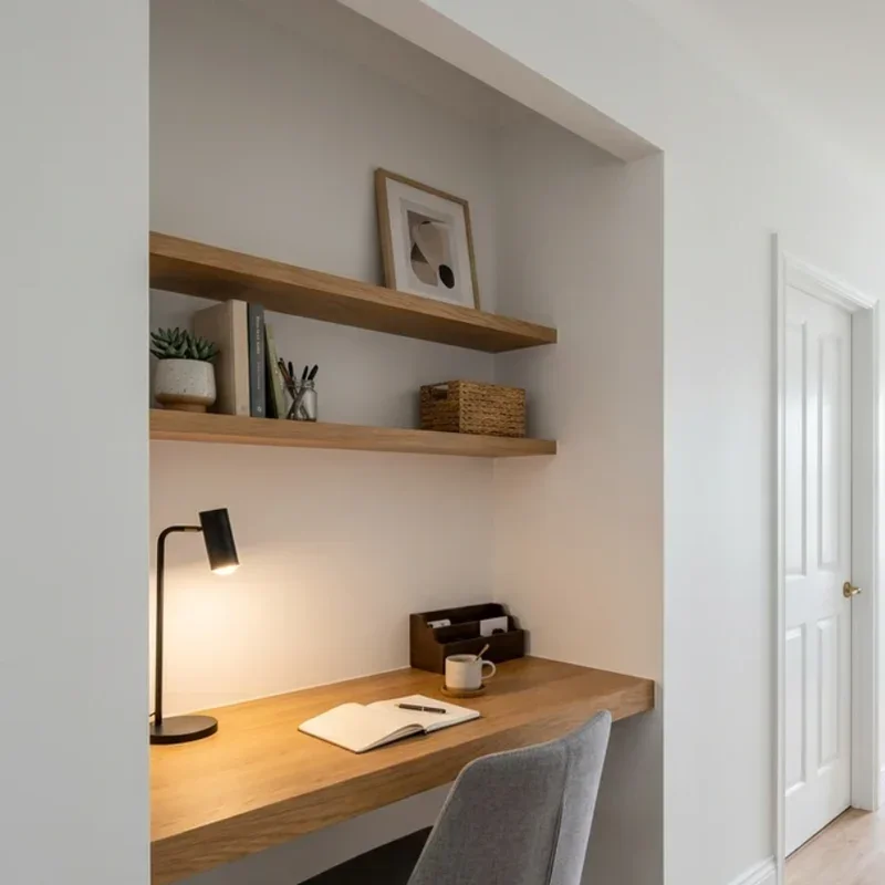 Hallway Office Ideas