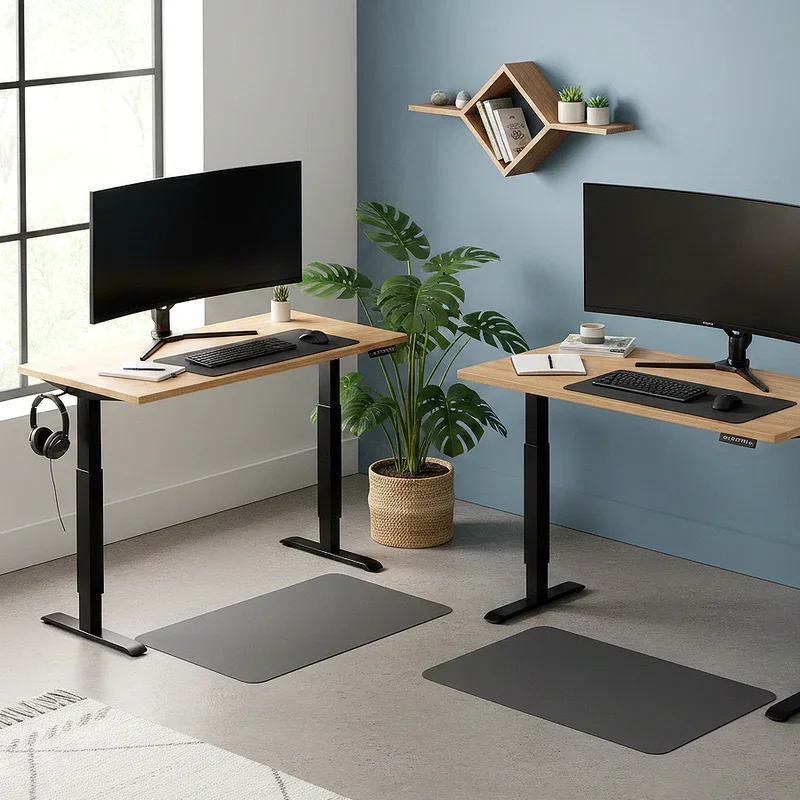 Double Desk Home Office Ideas