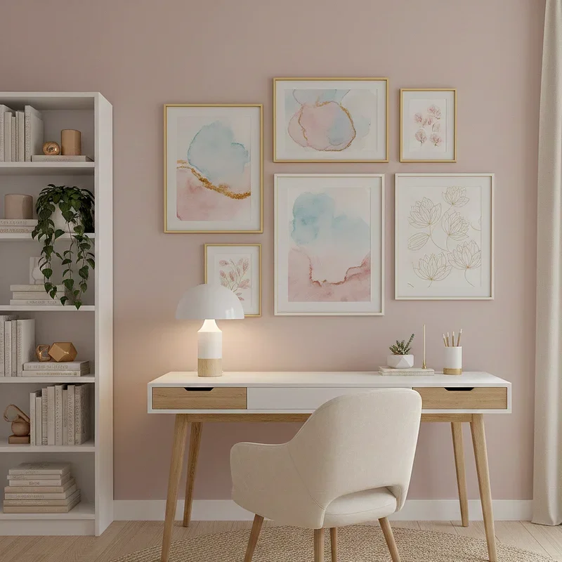 Feminine Home Office Ideas