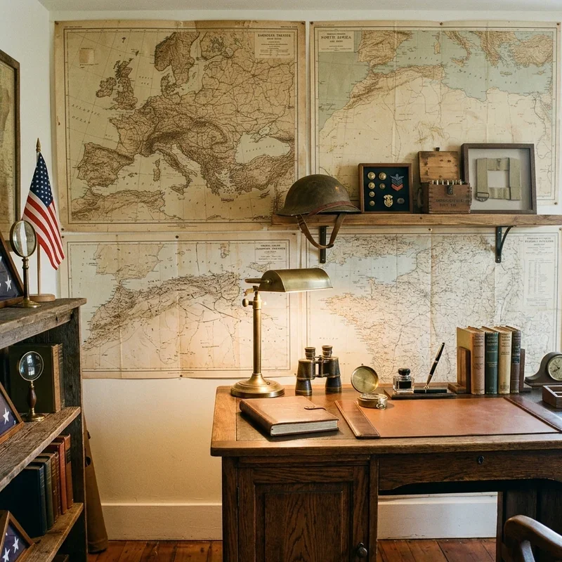 Military Office Decorating Ideas