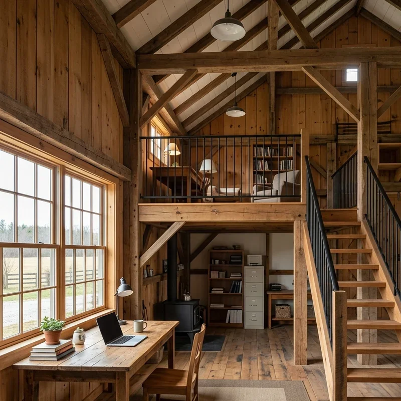 Barn Office Ideas