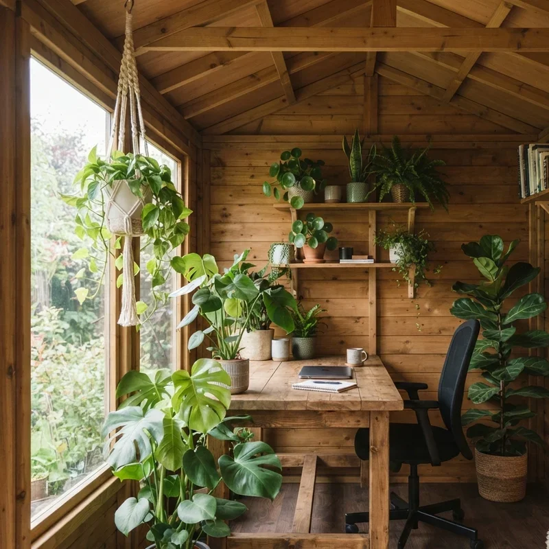 Shed Office Interior Ideas