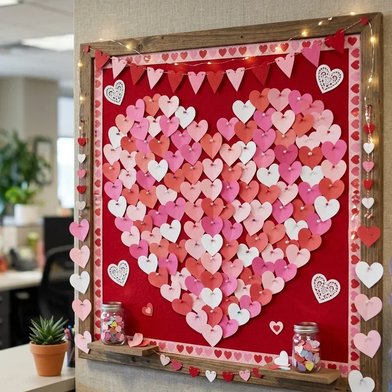Valentine’s Day Workplace Bulletin Board Ideas