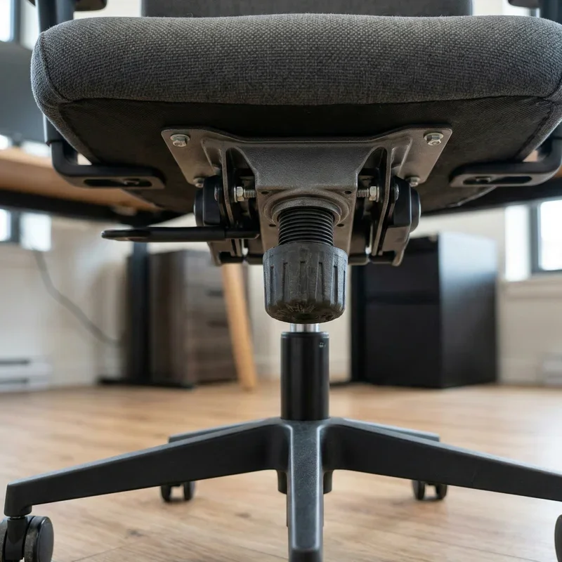 What Is the Knob on the Bottom of My Office Chair?