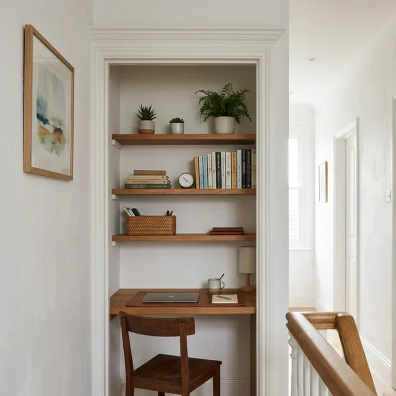 Hallway Office Ideas