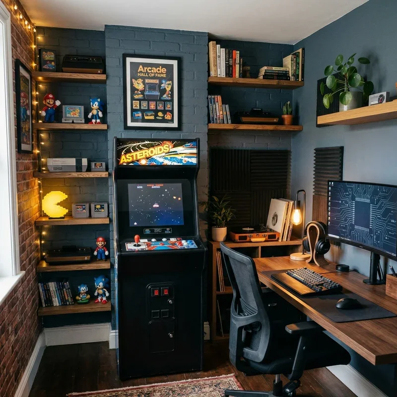 Small Home Office Man Cave Ideas
