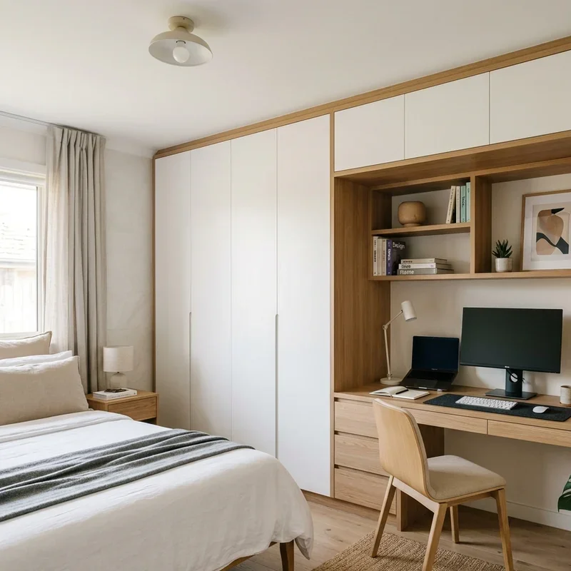 Bedroom and Office Combo Ideas