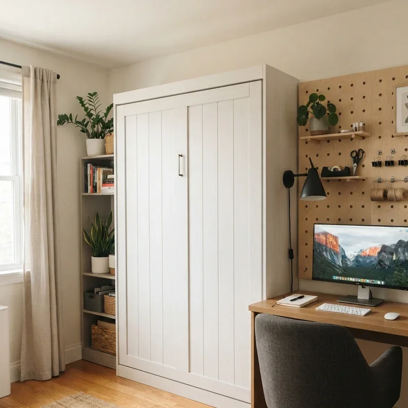 Home Office Ideas With Murphy Bed