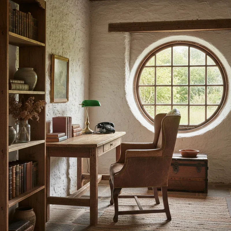 Small Rustic Office Ideas